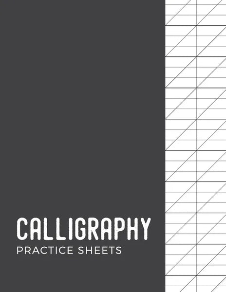 Calligraphy Practice Sheets Modern Writing Paper Pad 120 Sheets