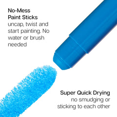 Tempera Paint Sticks, 60 Colors