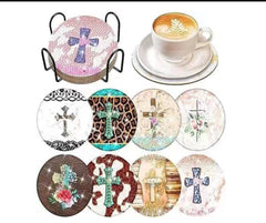 Coaster Sets Diamond Painting Kit