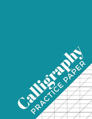 Calligraphy Practice Paper Hand Lettering Workbook 120 Sheet Pad