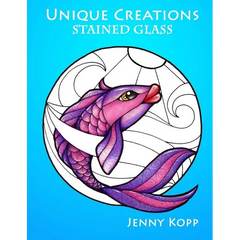Unique Creations: Stained Glass: Adult Coloring Book - Paperback