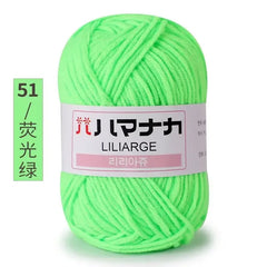 Soft Cotton Baby Yarn Thick Velvet Crochet Knitting Wool