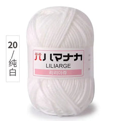 Soft Cotton Baby Yarn Thick Velvet Crochet Knitting Wool