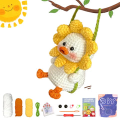 Animal Crochet Kit Beginner Starter Set DIY Knitting Supplies
