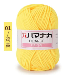 Soft Cotton Baby Yarn Thick Velvet Crochet Knitting Wool