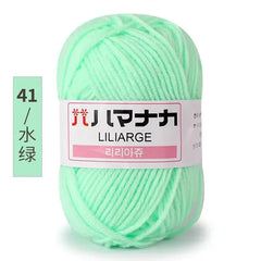 Soft Cotton Baby Yarn Thick Velvet Crochet Knitting Wool