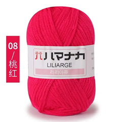 Soft Cotton Baby Yarn Thick Velvet Crochet Knitting Wool