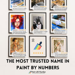 Custom Paint by Numbers Kit (Made in USA | Ships From USA)