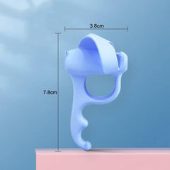 Children's Writing Posture Pen Holder Soft Silicone Pencil Holder for Kids Learning Aid Grip Posture Correction Stationery Gift Kids Handwriting Aid Correction Tool