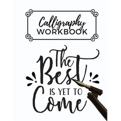 Calligraphy Workbook Practice Sheets Writing Pad 120 Sheets Paperback