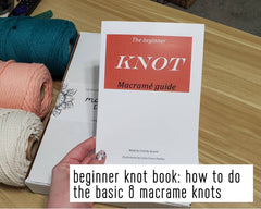 Beginner DIY Macrame craft kit. Macrame wall hanging kit, Craft kits for adults and kids. DIY boho wall decor. Macrame tutorial kit