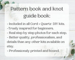 Macrame wall hanging kit "May". Beginner DIY  kits
