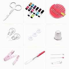 Mini Travel Sewing Kit Fabric Repair Set