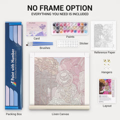 Custom Paint by Numbers Kit (Made in USA | Ships From USA)